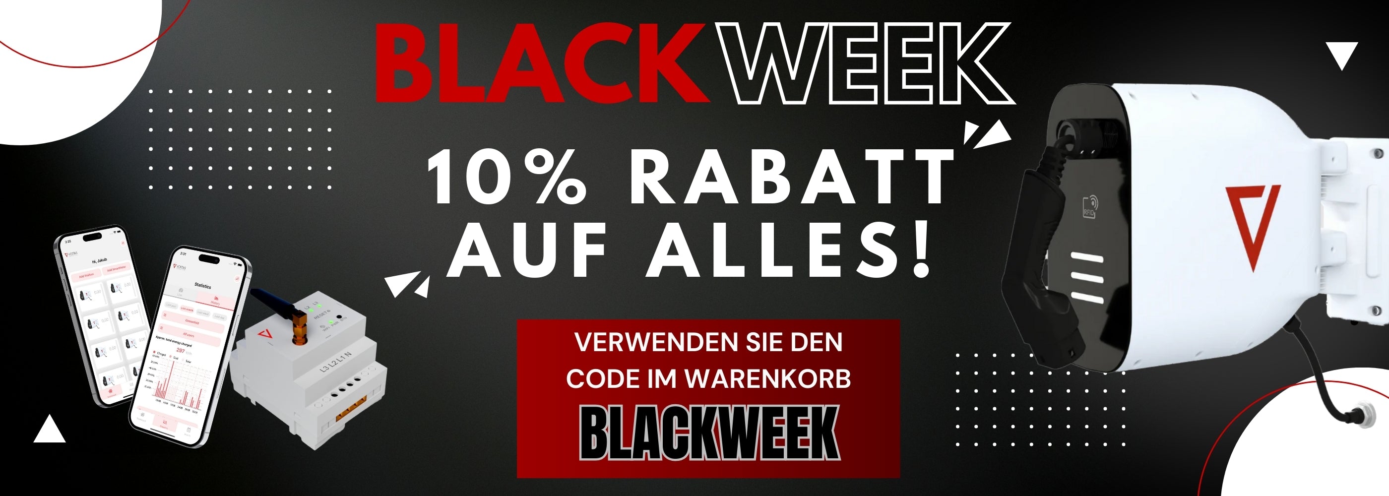 Intelligentes Laden, große Einsparungen – VOITAS Black Week Angebot